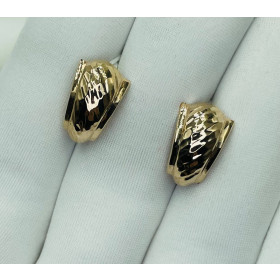 Серьги из красного золота