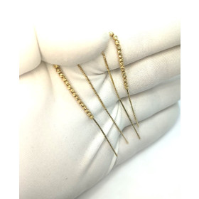 Серьги из желтого золота